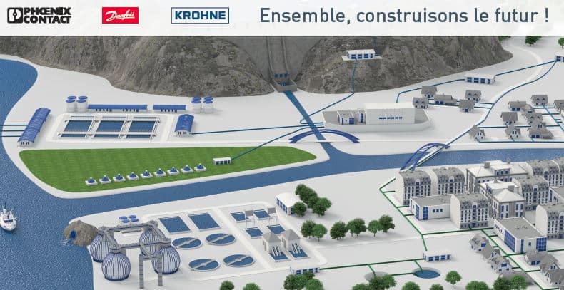 Collaboration Pollutec 2018 KROHNE, PHOENIX CONTACT et DANFOSS