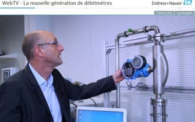 Découvrez en vidéo les dernières innovations Endress+Hauser en matière de débitmétrie