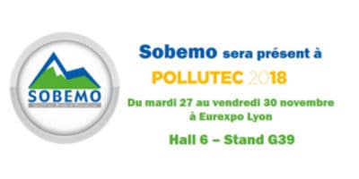 Sobemo vous donne rendez-vous à Pollutec 2018