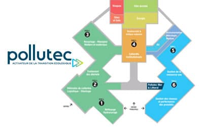 L’équipe Monreseaudeau.fr digitalise le plan du salon Pollutec 2021