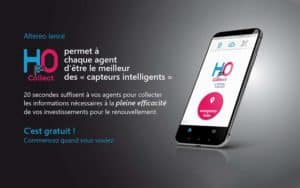 Altereo lance HpO Collect® : une application mobile contribuant à la pleine efficacité des réseaux d’eau potable