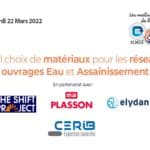 LMDE 6 - Quel choix de matériaux pour les réseaux et ouvrages Eau et Assainissement