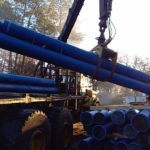 Un projet d’envergure – 500 Tonnes pour 12 kilomètres de canalisation