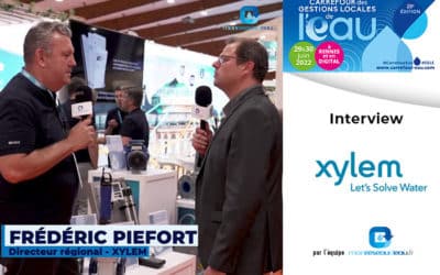 Interview CGLE 2022 : Frédéric Piefort de XYLEM