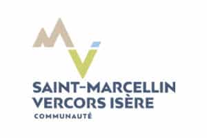 Logo Saint Marcellin Vercors Isère Communauté