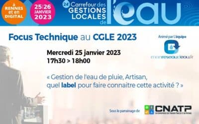 Gestion de l’eau de pluie, Artisan, quel label pour faire connaitre cette activité ?
