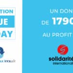 Blue Friday Monreseaudeau.fr : un don de 1790€ pour une association humanitaire