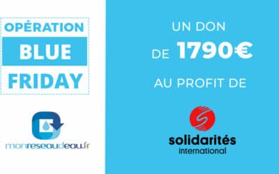 Blue Friday Monreseaudeau.fr : un don de 1790€ pour une association humanitaire