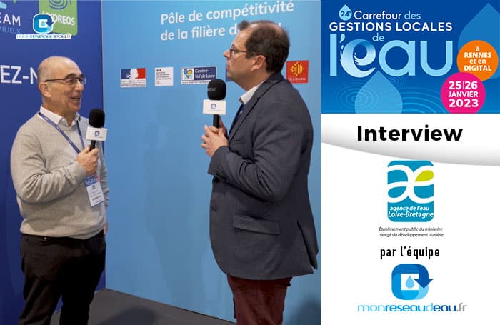 Interview CGLE 2023 : Vincent NALIN de l’AGENCE DE L’EAU LOIRE BRETAGNE