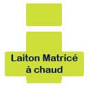 Corps et chapeau en laiton matricé à chaud