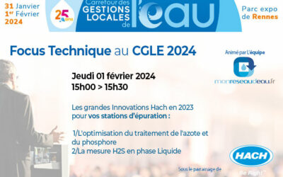 Focus Technique : Les grandes Innovations Hach en 2023 pour vos stations d’épuration