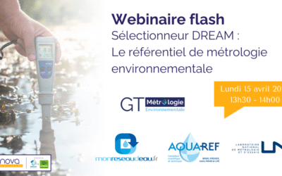 Webinaire flash | Sélectionneur DREAM : Le référentiel de métrologie environnementale