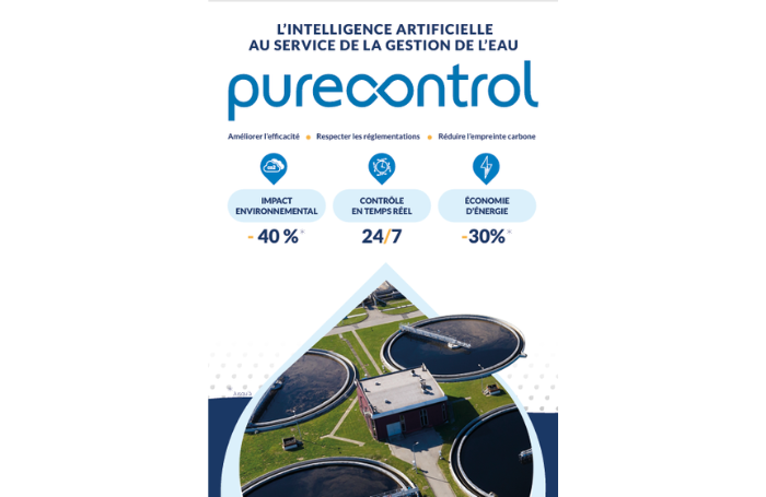 Découvrez la brochure sur IA au service de la gestion de l'eau.