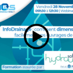 Visionnez le replay de notre Démo exclusive gratuite de 60 minutes découvrez la formation Infodrainage, accessible pour les collectivités.