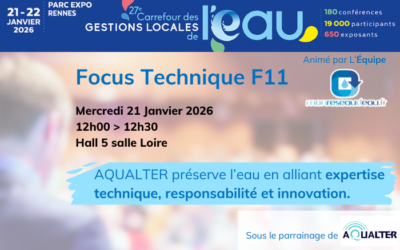 Focus technique : Aqualter & SEMOP Chartres : présentation et retour d’expérience
