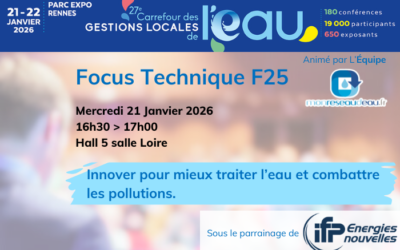 Focus technique : Traitement des eaux contre les micropolluants