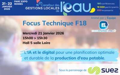 Focus technique : L&rsquo;IA et le digital pour une planification optimale et durable de la production d&rsquo;eau potable