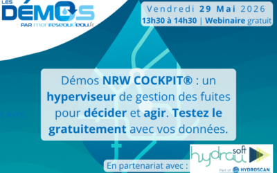 NRW COCKPIT® : un hyperviseur de gestion des fuites pour décider et agir